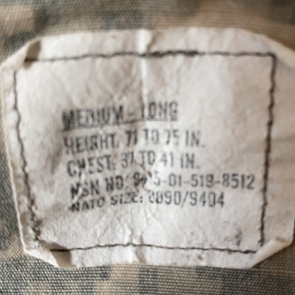 Sidran Military Front Zip Camouflage Field Jacket - Picture 12 of 16